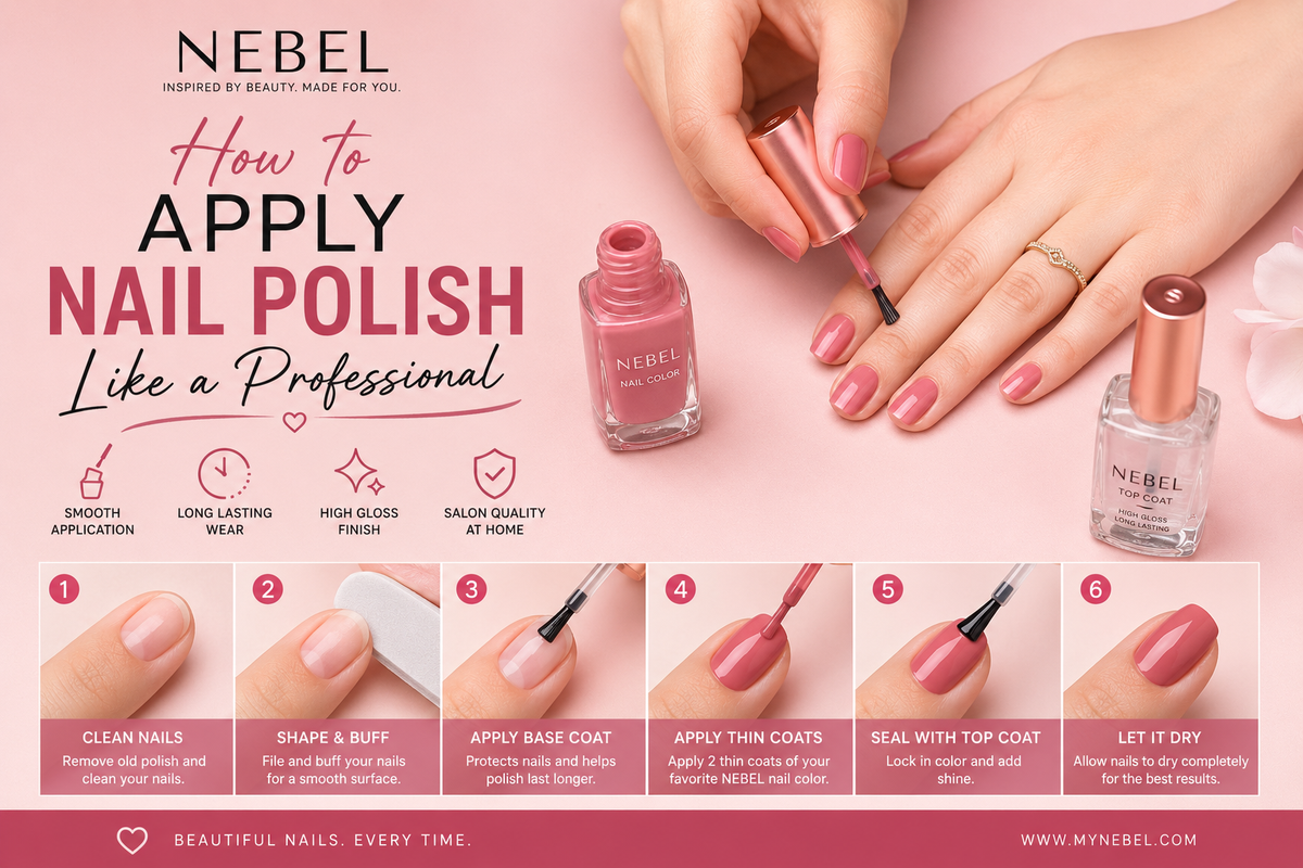 How to Apply Nail Polish Like a Professional – Step-by-Step Guide