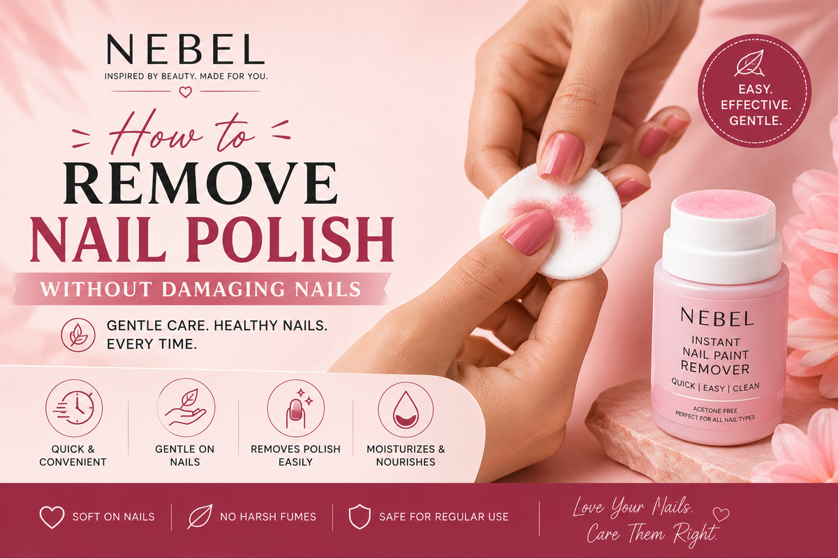 How to Remove Nail Polish Without Damaging Nails – A Complete Guide