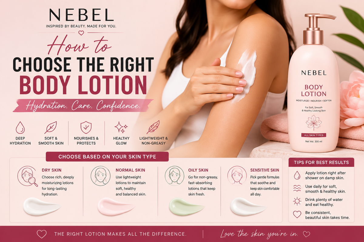 How to Choose the Right Body Lotion for Your Skin Type
