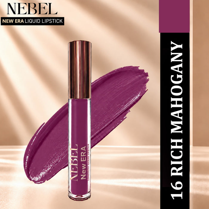 Rich Mahogany New ERA Liquid Lipstick
