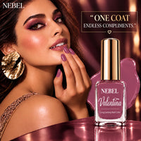 Velvet Pink & Pure White Valentina Long Lasting Nail Color Combo Pack