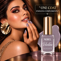 Soft Lavender & Pure White Valentina Long Lasting Nail Color Combo Pack