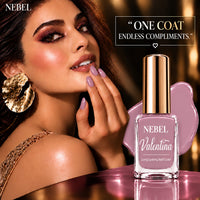 Muted Pink & Pure White Valentina Long Lasting Nail Color Combo Pack
