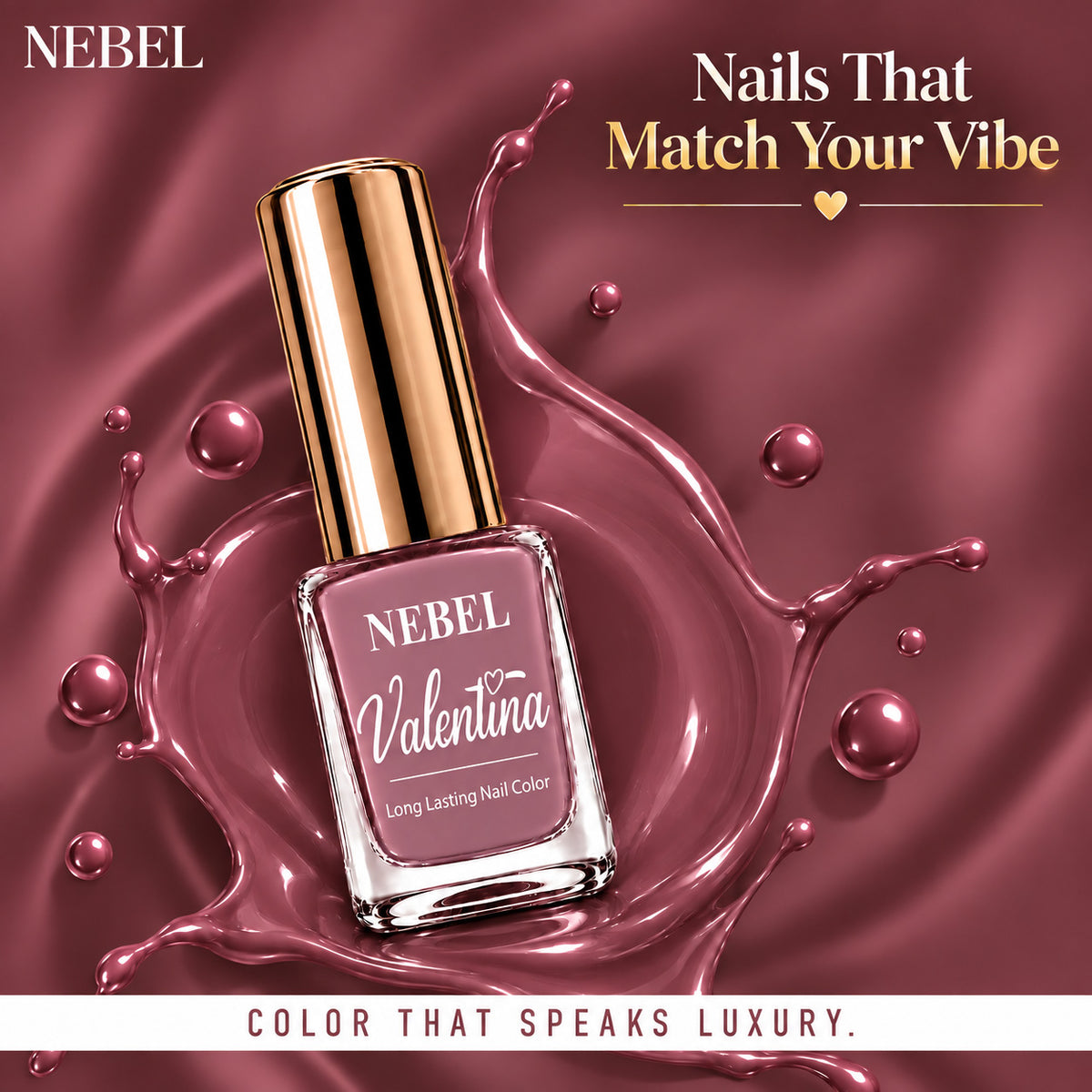 Soft Pink & Pure White Valentina Long Lasting Nail Color Combo Pack