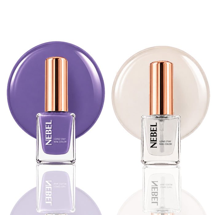 Lush Lilac & Glaze Long Stay Nail Color Combo – 2 Nail Paints