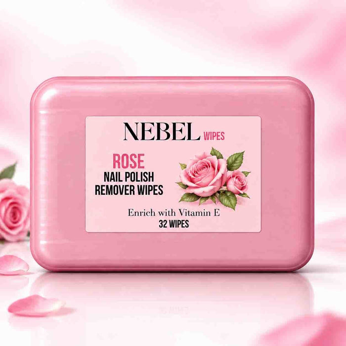 Rose Nail Paint Remover Wipes