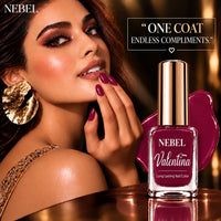 Berry Pink & Pure White Valentina Long Lasting Nail Color Combo Pack